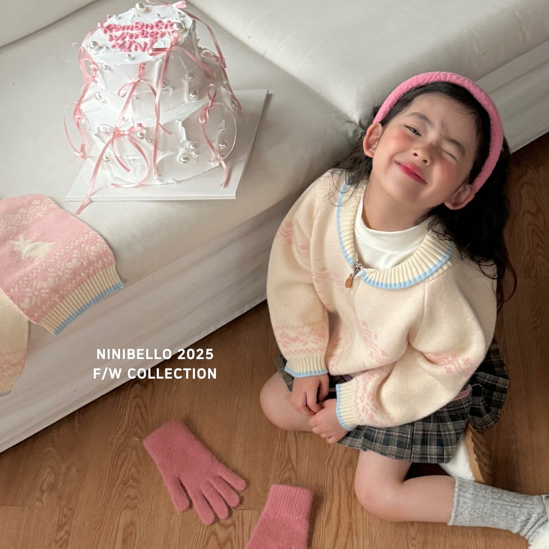 Ninibello - Korean Children Fashion - #Kfashion4kids - Bunny Nordic Muffler - 10