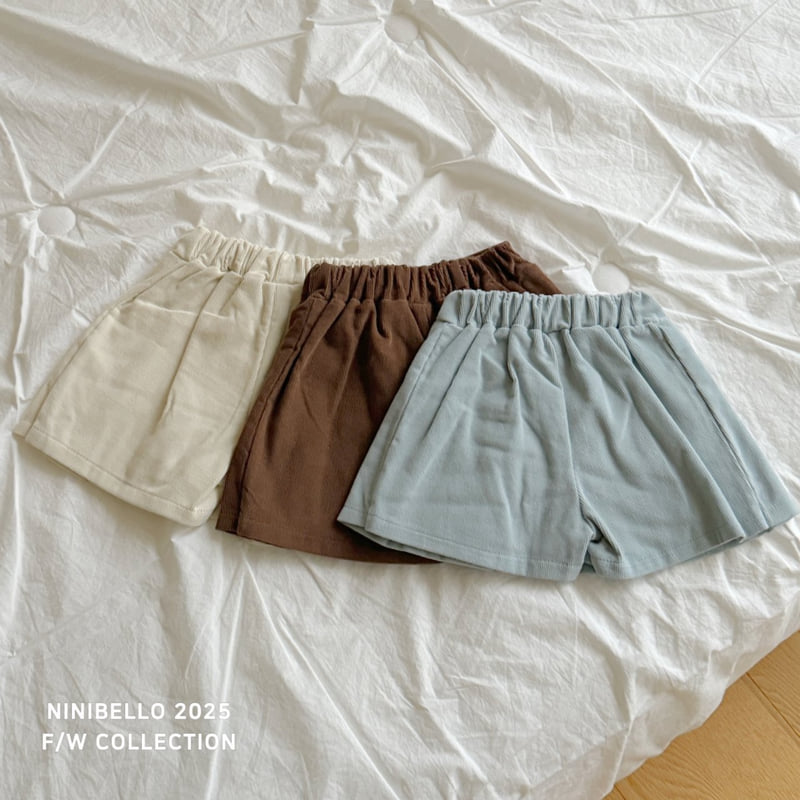 Ninibello - Korean Children Fashion - #childofig - Momo Corduroy Skirt Pants - 8
