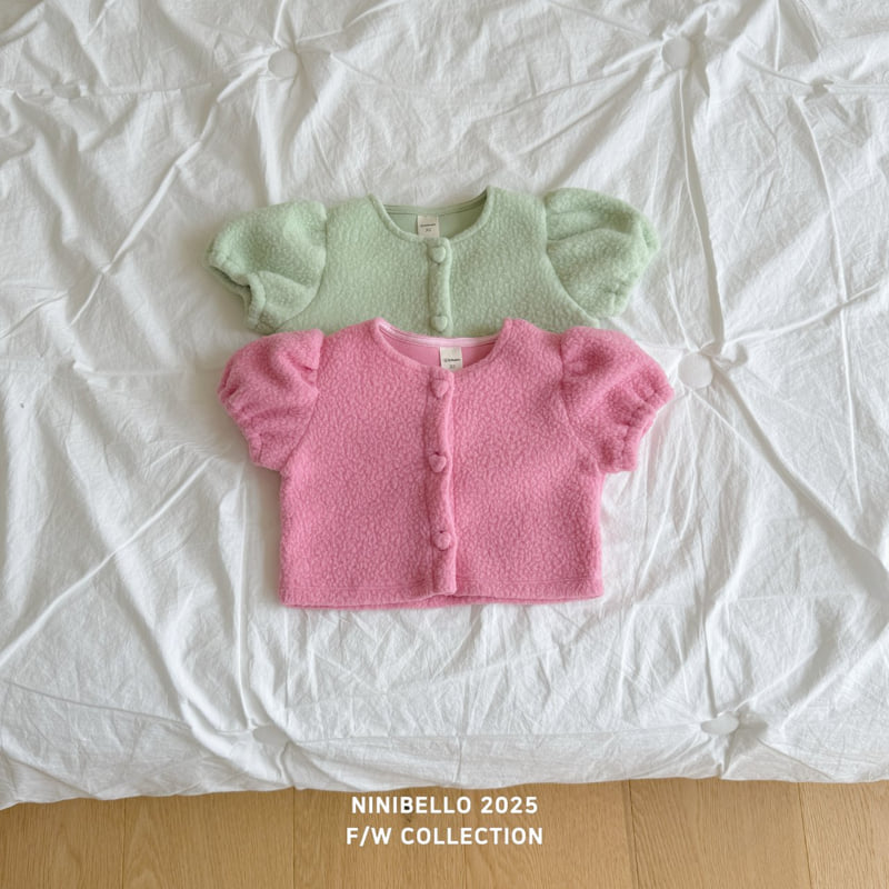 Ninibello - Korean Children Fashion - #childofig - Macaron Short Sleeve Cardigan - 8