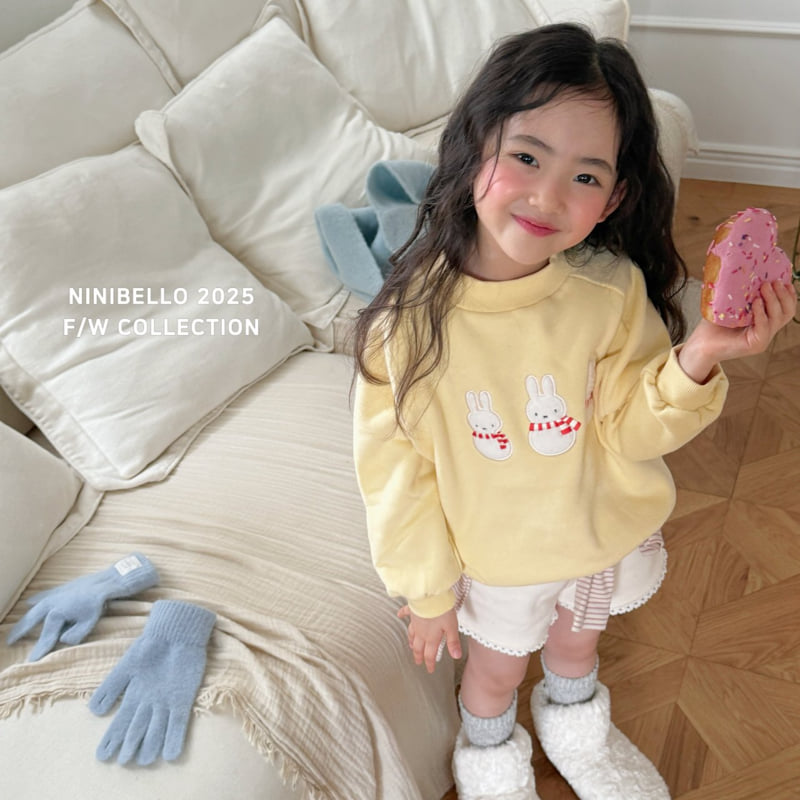 Ninibello - Korean Children Fashion - #childofig - Snowman Raglan Sweatshirt - 11