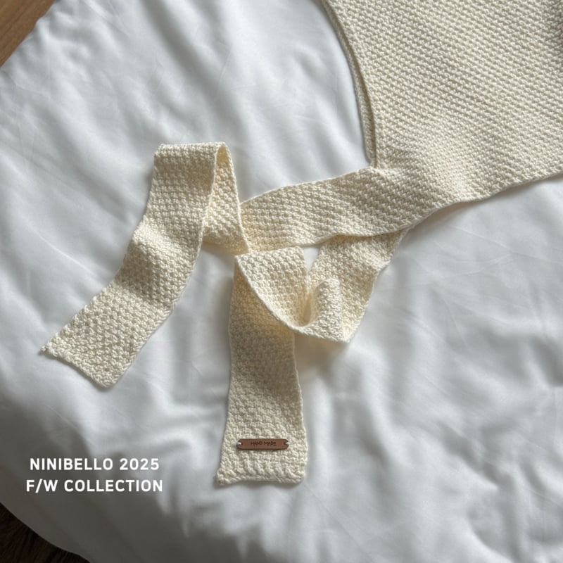 Ninibello - Korean Children Fashion - #prettylittlegirls - Knit Hood Muffler - 4