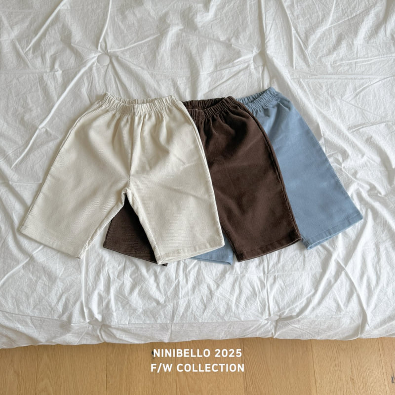 Ninibello - Korean Children Fashion - #childofig - Mood Corduroy Pants - 3