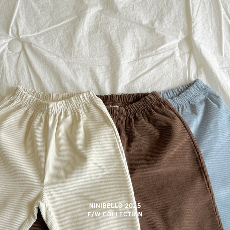 Ninibello - Korean Children Fashion - #childofig - Mood Corduroy Pants - 4