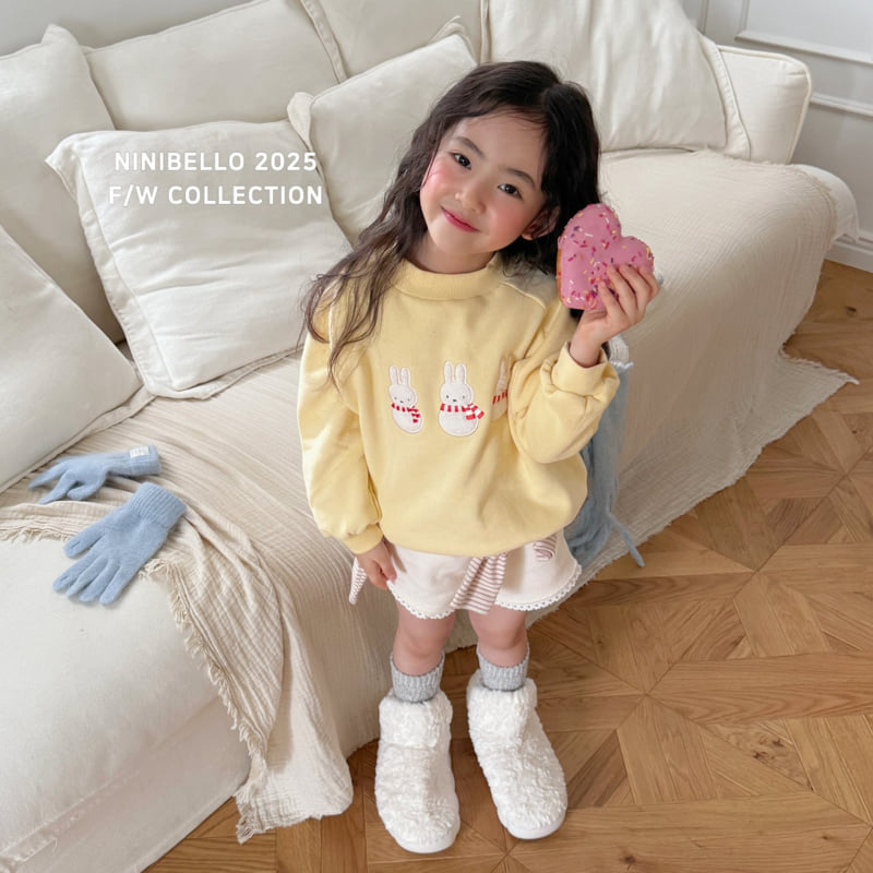Ninibello - Korean Children Fashion - #childrensboutique - Snowman Raglan Sweatshirt - 12