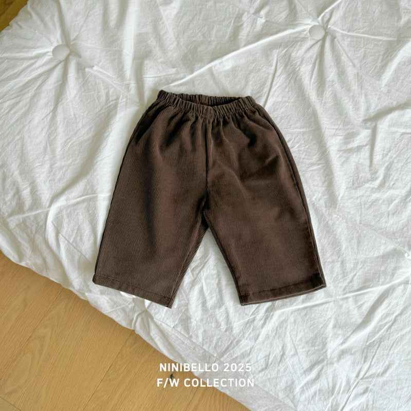 Ninibello - Korean Children Fashion - #designkidswear - Mood Corduroy Pants - 6