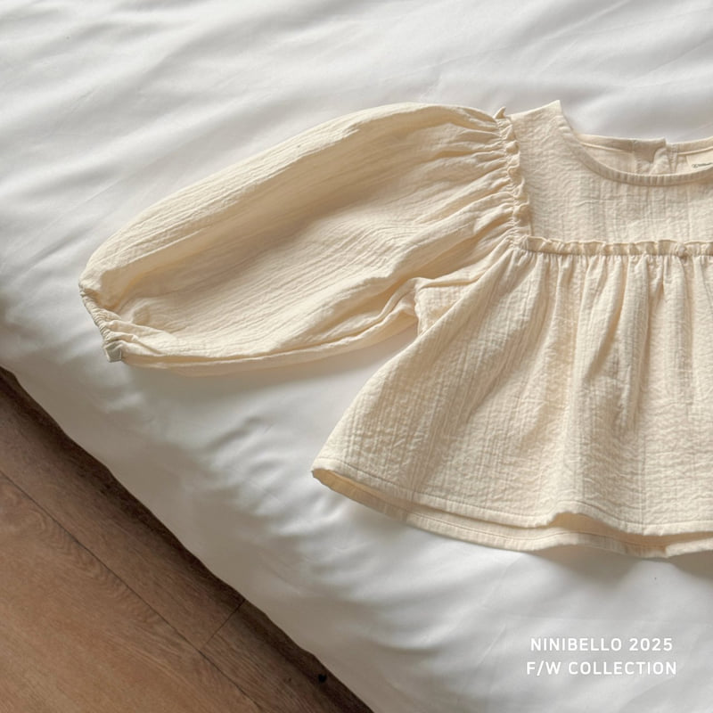 Ninibello - Korean Children Fashion - #designkidswear - Mellow Puff Blouse - 3