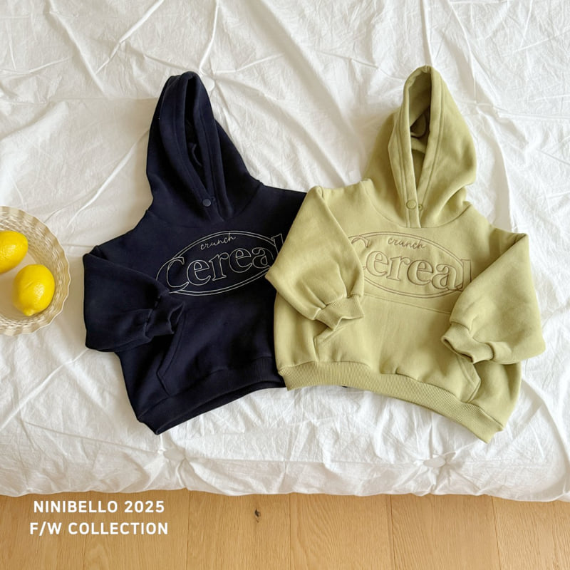 Ninibello - Korean Children Fashion - #designkidswear - Cereal Hoodie