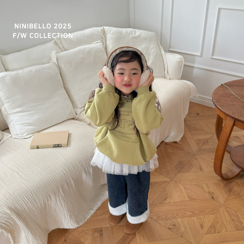 Ninibello - Korean Children Fashion - #discoveringself - Fleece Pocket Denim - 12