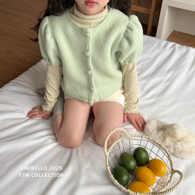 Ninibello - Korean Children Fashion - #discoveringself - Macaron Short Sleeve Cardigan - 11