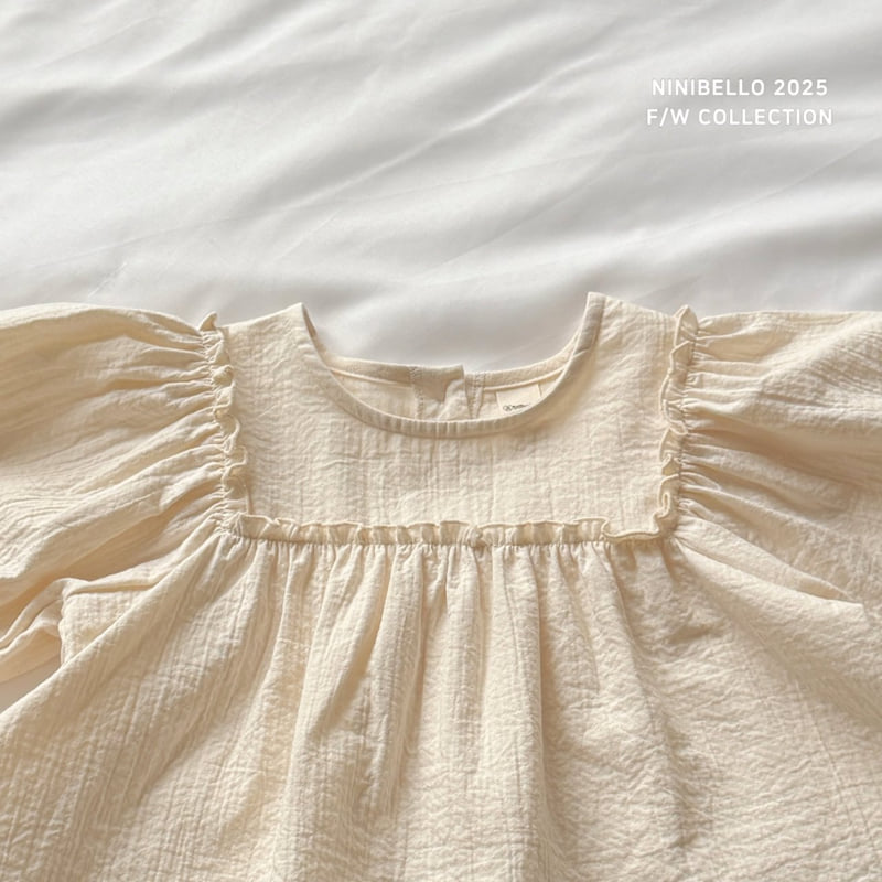 Ninibello - Korean Children Fashion - #designkidswear - Mellow Puff Blouse - 4