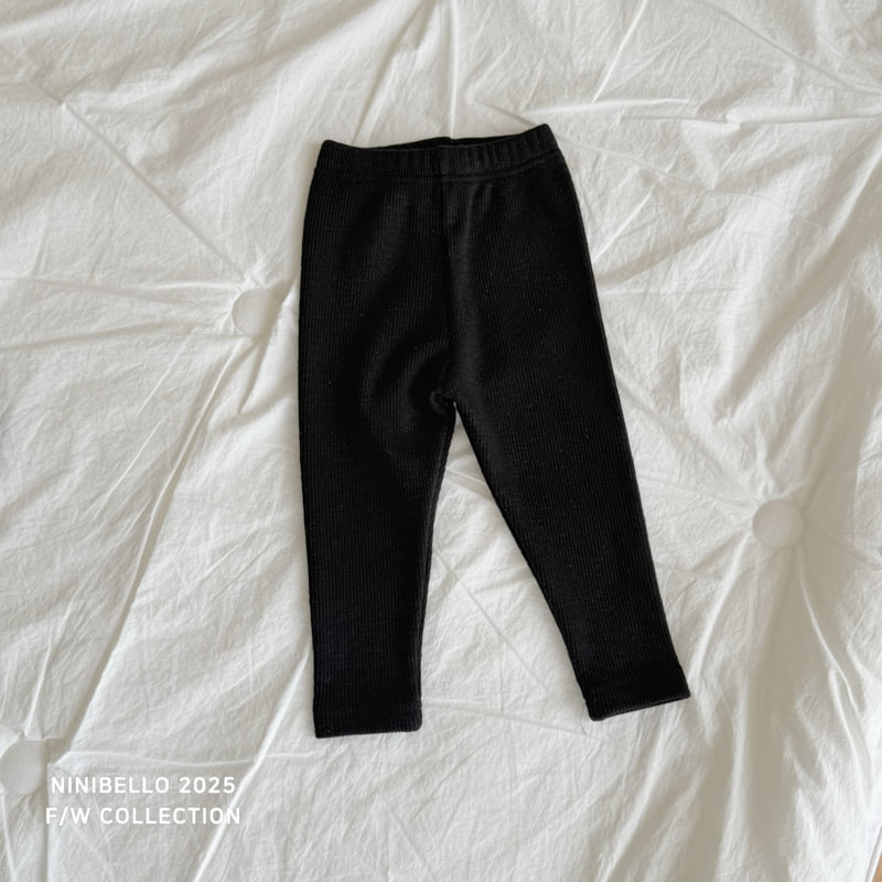 Ninibello - Korean Children Fashion - #discoveringself - Daily Ribbed Leggings - 3