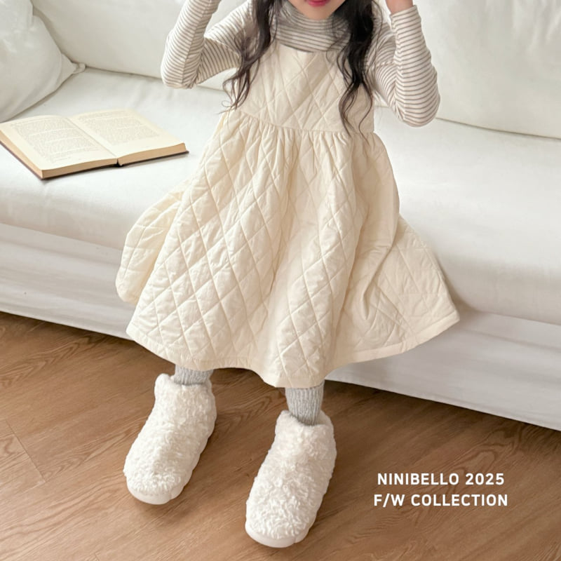 Ninibello - Korean Children Fashion - #discoveringself - Serene Quilting One-piece - 11