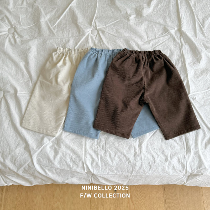 Ninibello - Korean Children Fashion - #fashionkids - Mood Corduroy Pants - 8