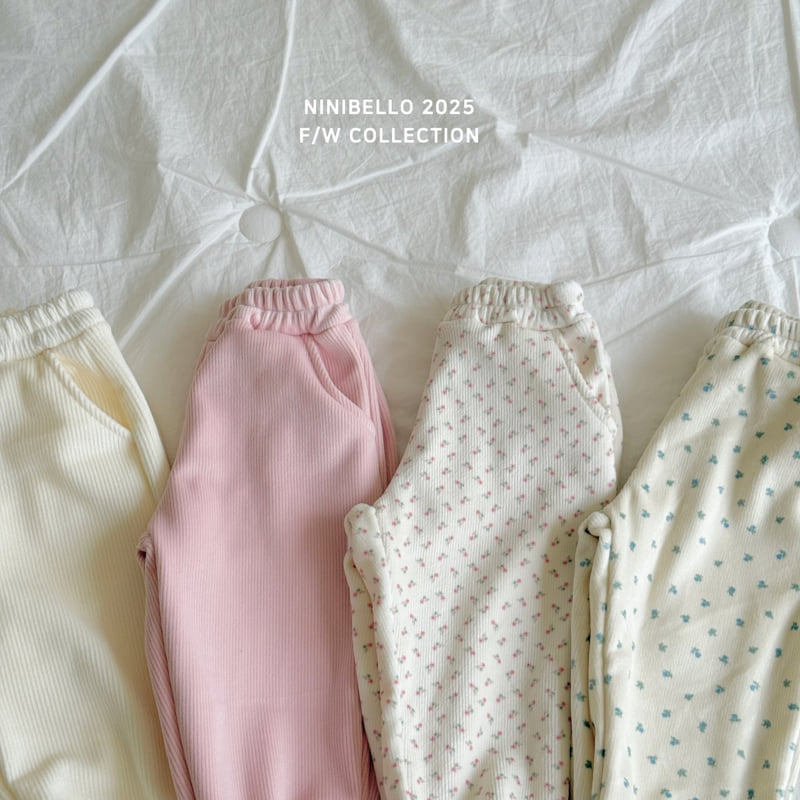 Ninibello - Korean Children Fashion - #fashionkids - Basic Warm Velour Pants - 7