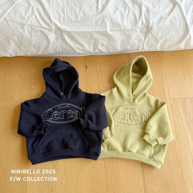 Ninibello - Korean Children Fashion - #fashionkids - Cereal Hoodie - 3