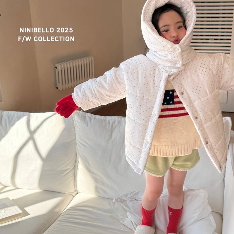 Ninibello - Korean Children Fashion - #fashionkids - Yogurt Padding Jumper - 9