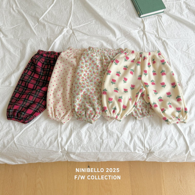 Ninibello - Korean Children Fashion - #kidsshorts - Nini Fleece Pants - 3