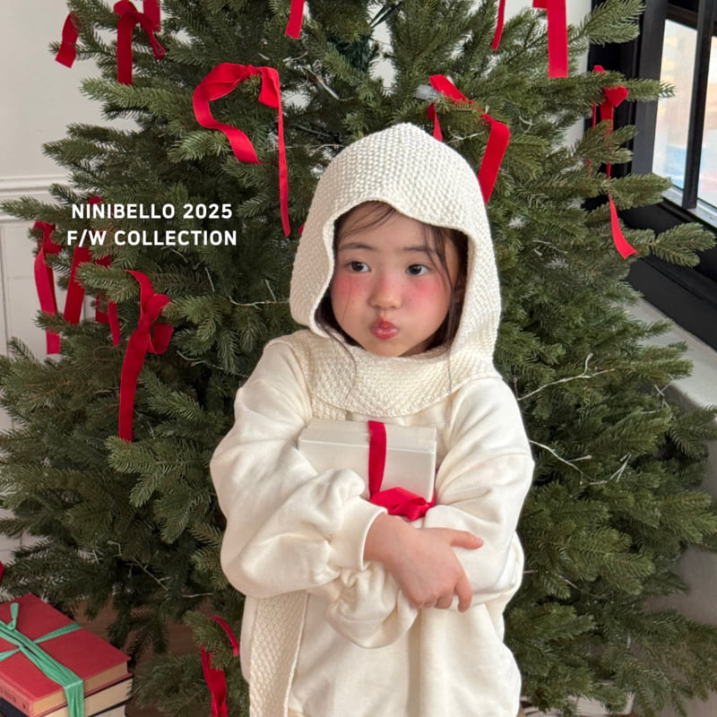 Ninibello - Korean Children Fashion - #kidsshorts - Knit Hood Muffler - 10