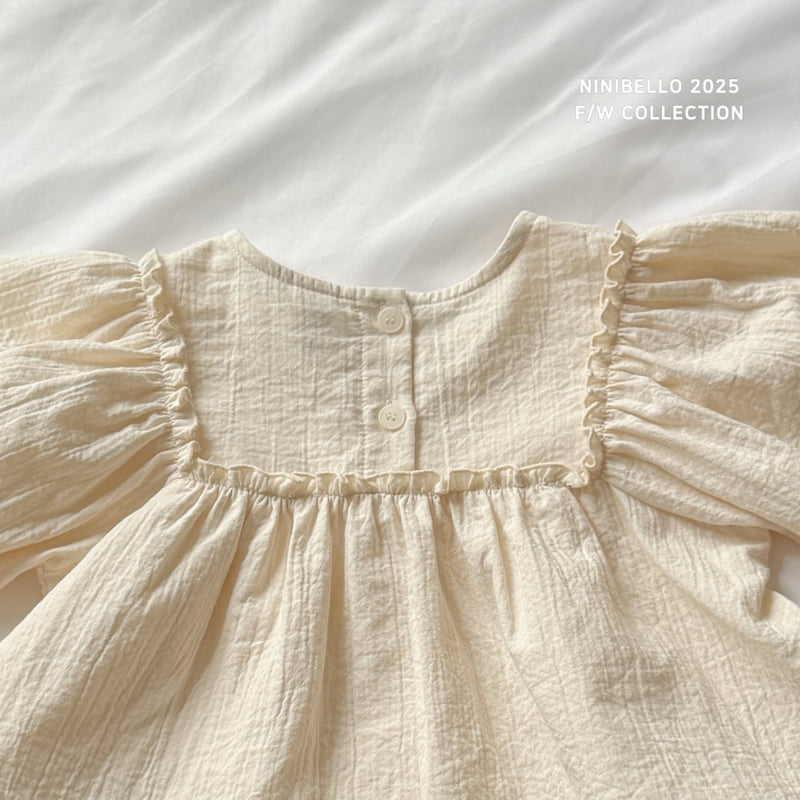 Ninibello - Korean Children Fashion - #kidsshorts - Mellow Puff Blouse - 6
