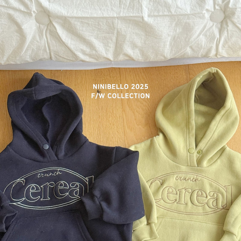 Ninibello - Korean Children Fashion - #fashionkids - Cereal Hoodie - 4