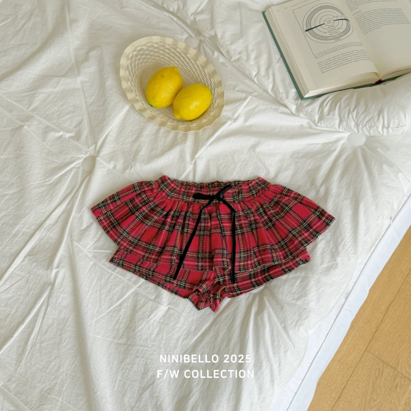 Ninibello - Korean Children Fashion - #kidsshorts - Merry Skirt Pants