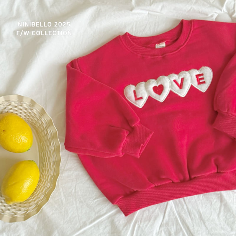 Ninibello - Korean Children Fashion - #kidsstore - New Love Sweatshirt - 7