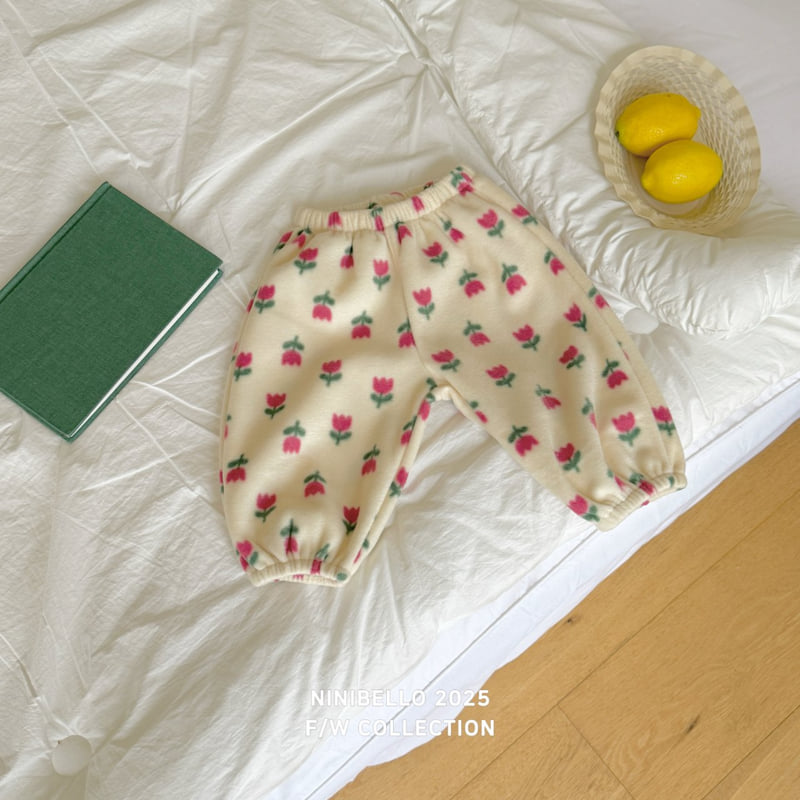 Ninibello - Korean Children Fashion - #kidsshorts - Nini Fleece Pants - 4