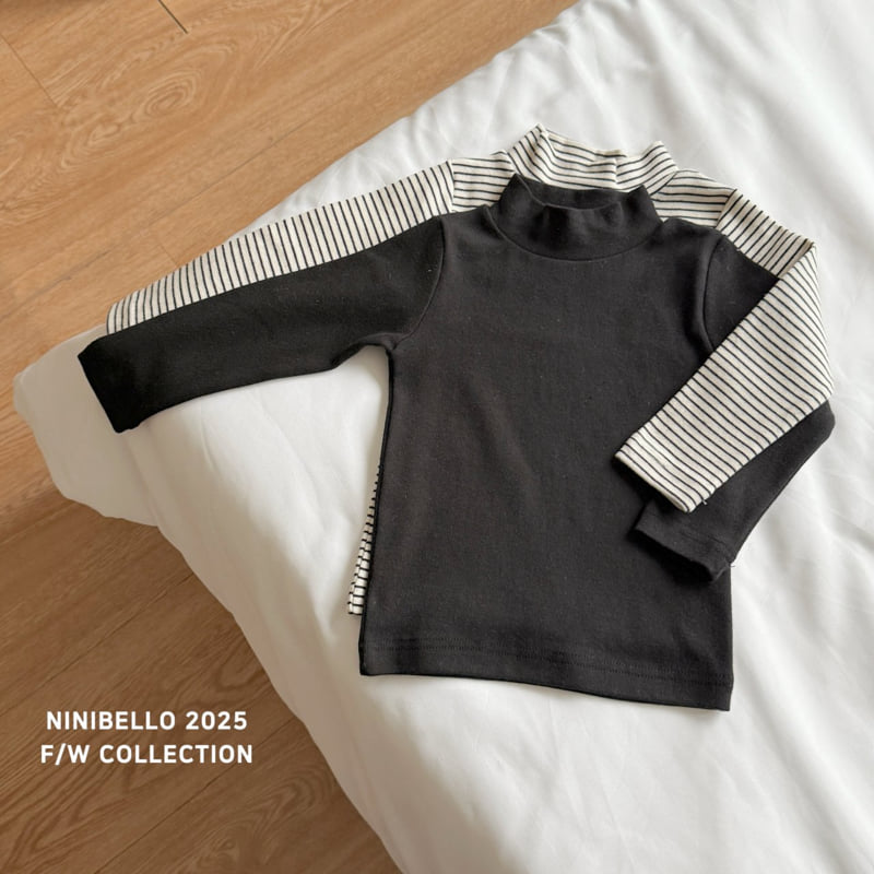 Ninibello - Korean Children Fashion - #kidsstore - Warm Turtleneck Tee Set - 8