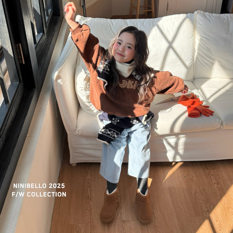 Ninibello - Korean Children Fashion - #kidsstore - Yum Sweatshirt - 12