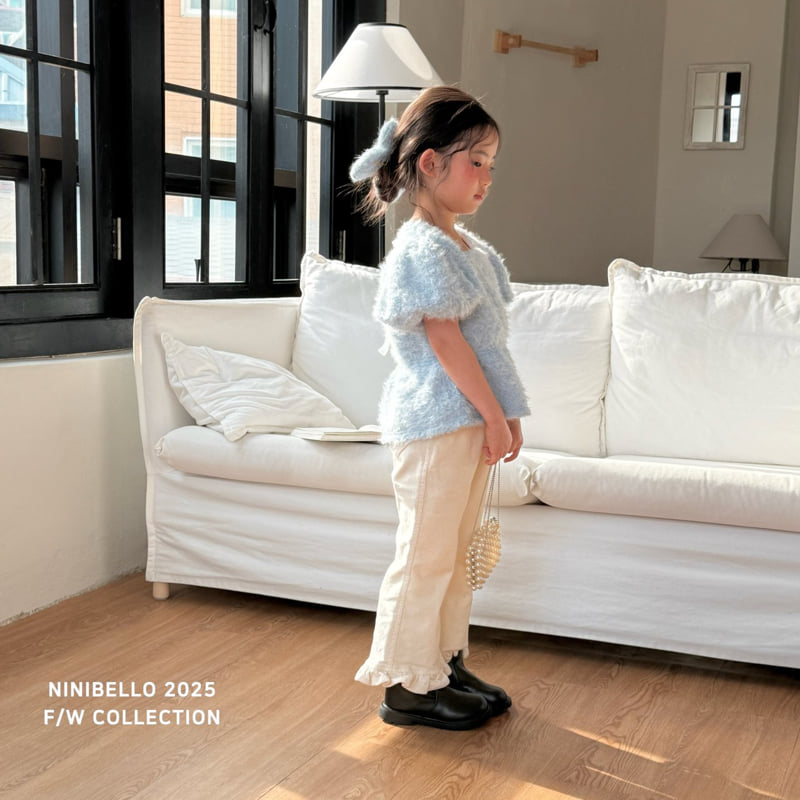 Ninibello - Korean Children Fashion - #kidzfashiontrend - Charming Frill Pants - 9