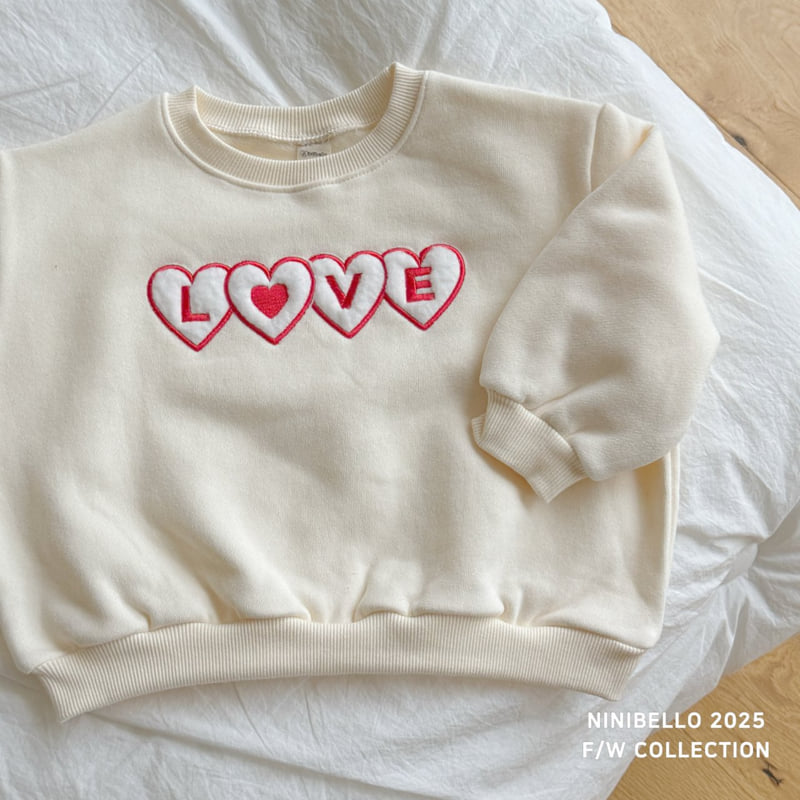 Ninibello - Korean Children Fashion - #kidzfashiontrend - New Love Sweatshirt - 8