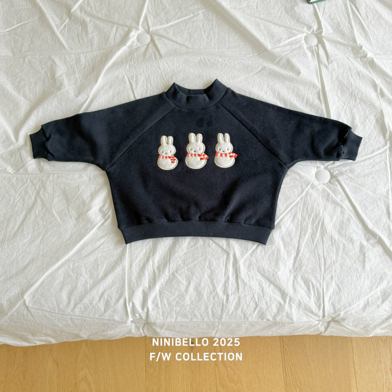Ninibello - Korean Children Fashion - #kidsstore - Snowman Raglan Sweatshirt - 4