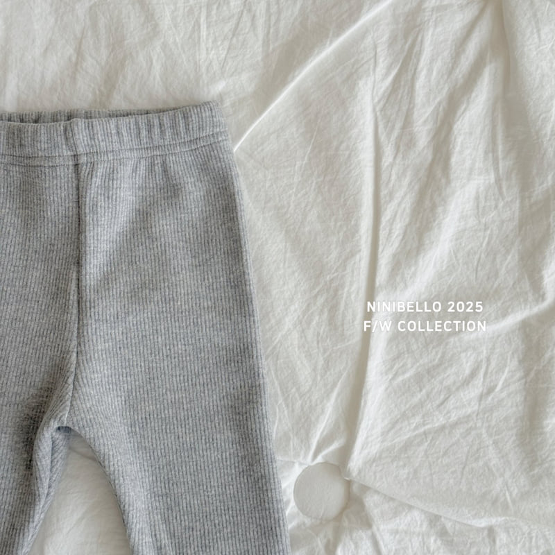 Ninibello - Korean Children Fashion - #kidzfashiontrend - Daily Ribbed Leggings - 7