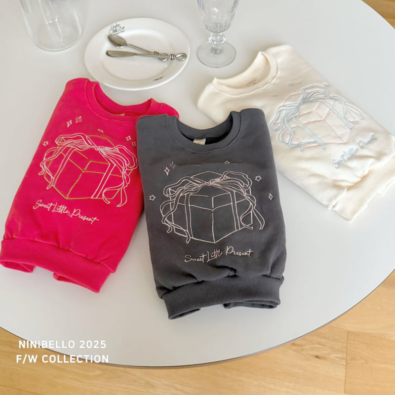 Ninibello - Korean Children Fashion - #kidzfashiontrend - Gift Box Sweatshirt - 5