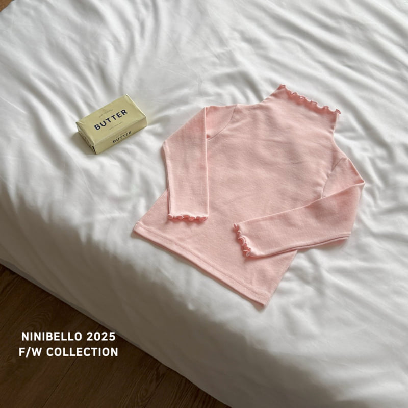 Ninibello - Korean Children Fashion - #littlefashionista - Soft Inner Turtleneck Tee - 7