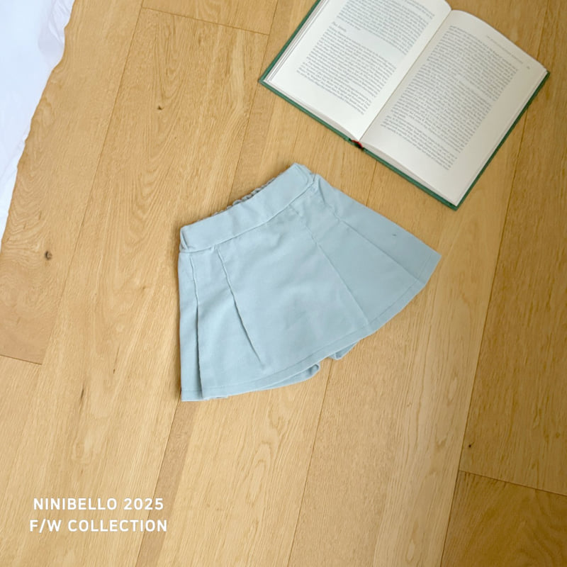 Ninibello - Korean Children Fashion - #littlefashionista - Momo Corduroy Skirt Pants - 3