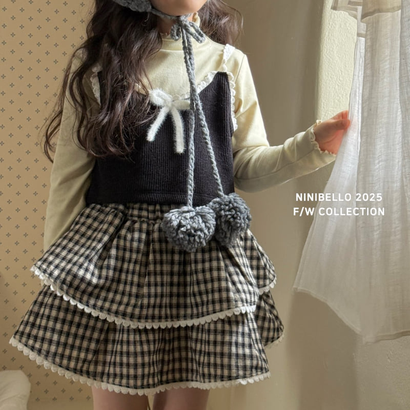 Ninibello - Korean Children Fashion - #littlefashionista - Coco Winter Bustier - 9
