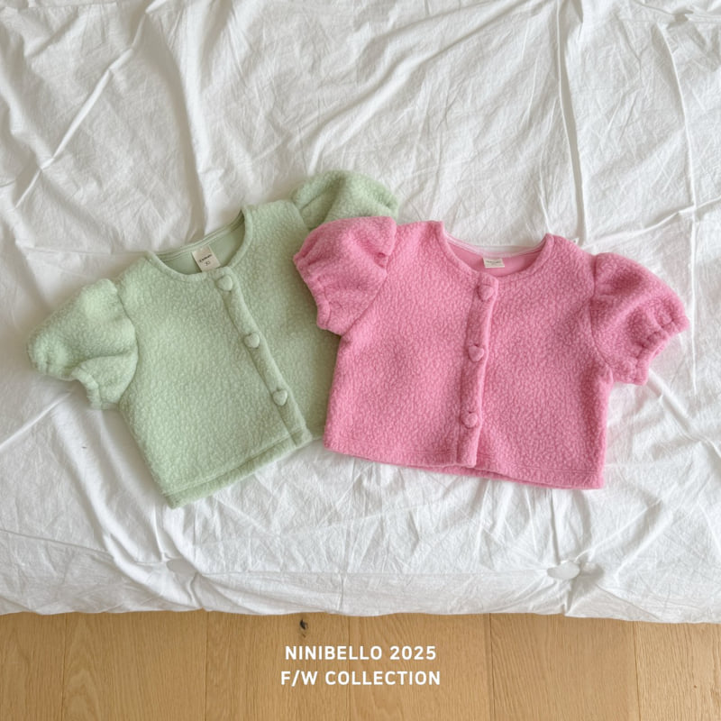 Ninibello - Korean Children Fashion - #littlefashionista - Macaron Short Sleeve Cardigan