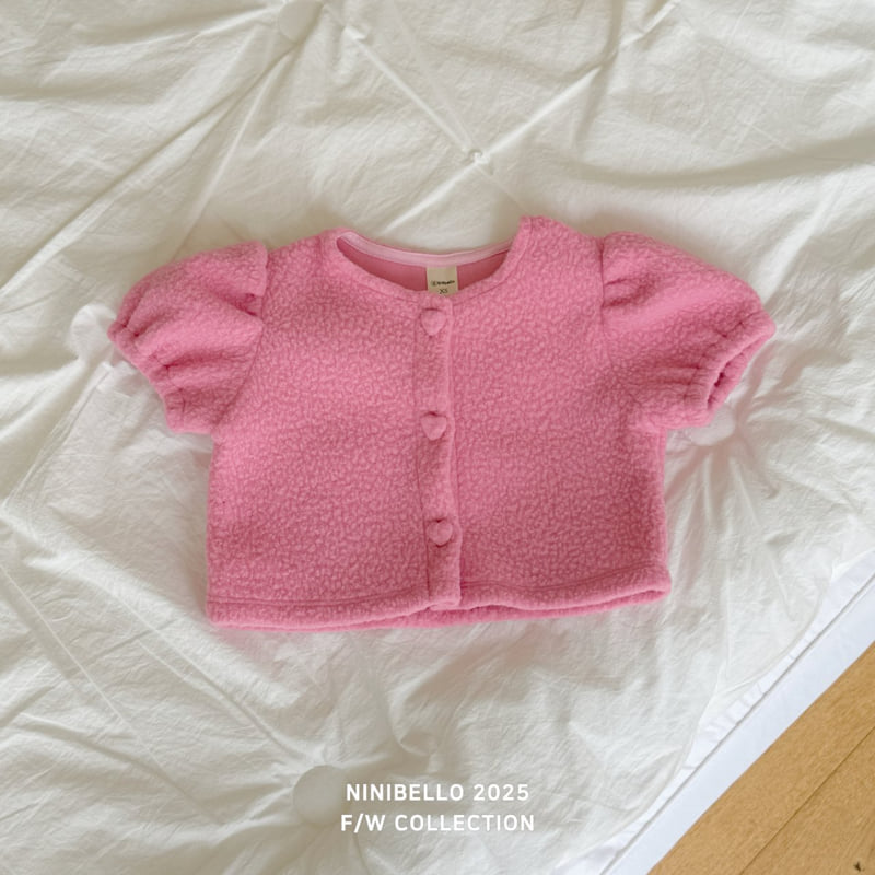 Ninibello - Korean Children Fashion - #minifashionista - Macaron Short Sleeve Cardigan - 3