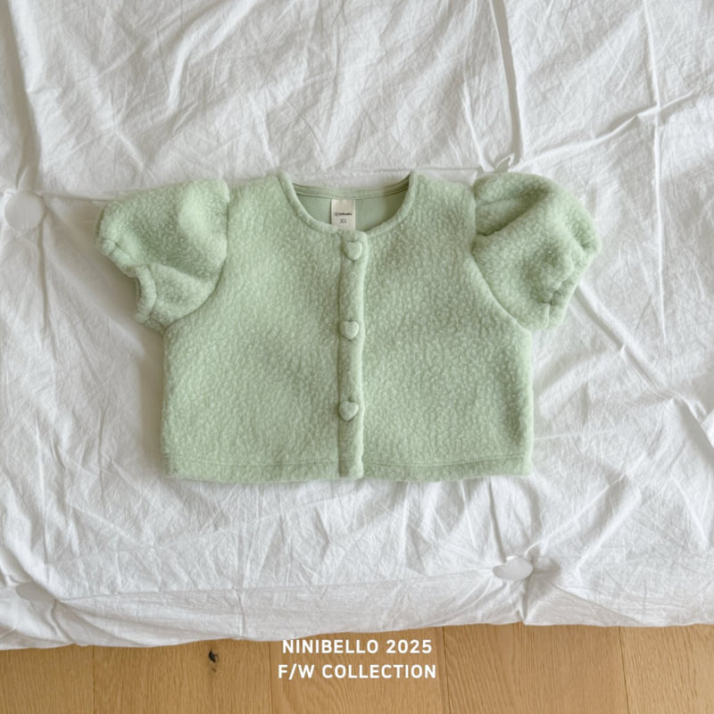 Ninibello - Korean Children Fashion - #minifashionista - Macaron Short Sleeve Cardigan - 4