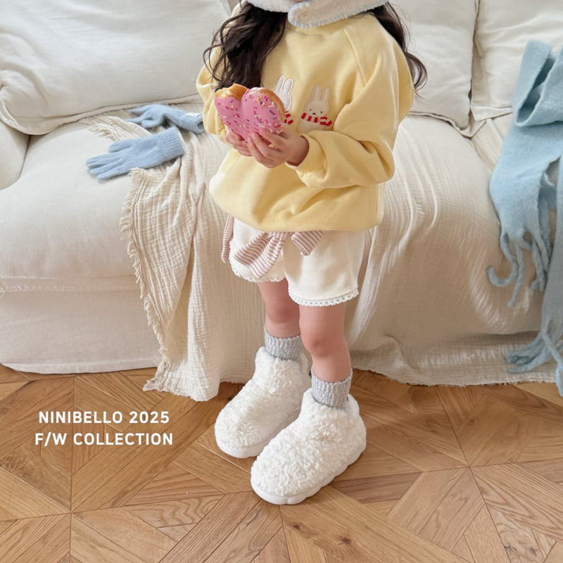 Ninibello - Korean Children Fashion - #prettylittlegirls - Snowman Raglan Sweatshirt - 9