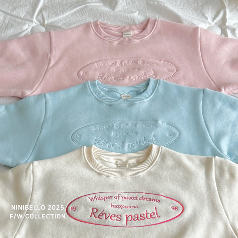 Ninibello - Korean Children Fashion - #prettylittlegirls - Pastel Sweatshirt - 5