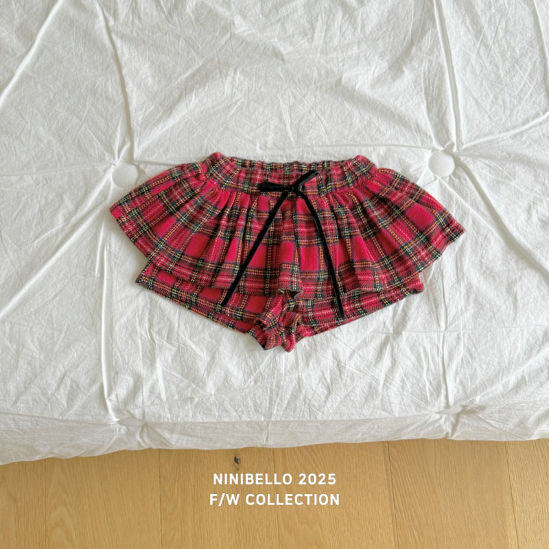 Ninibello - Korean Children Fashion - #prettylittlegirls - Merry Skirt Pants - 8
