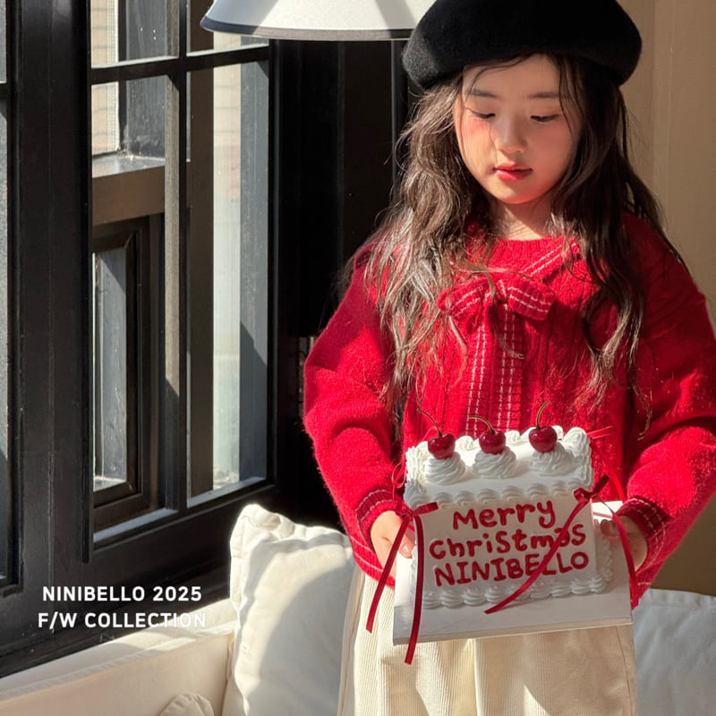 Ninibello - Korean Children Fashion - #stylishchildhood - Chacha Cape Knit Set - 11