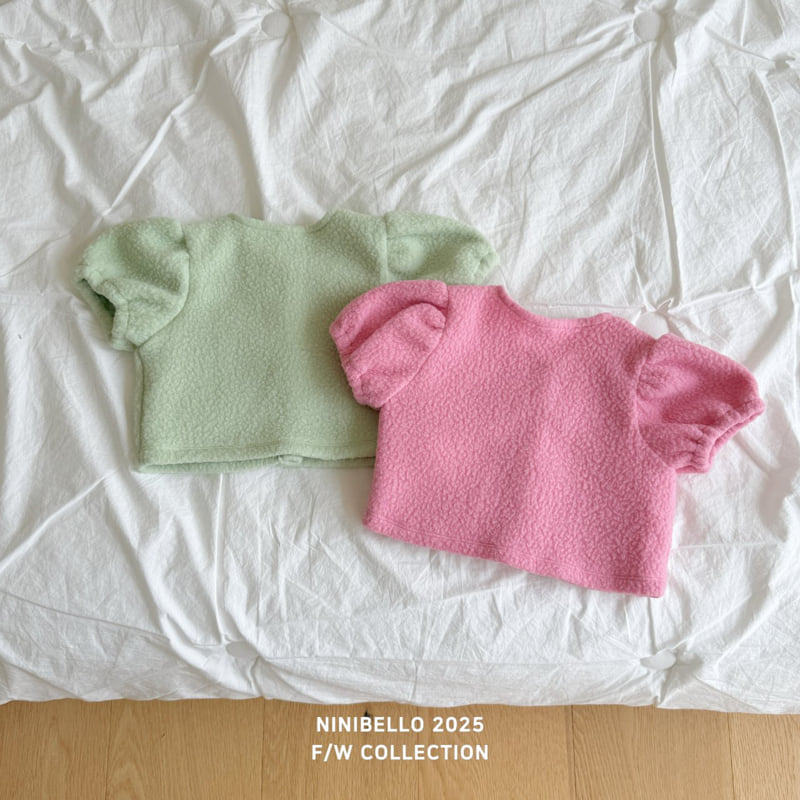 Ninibello - Korean Children Fashion - #stylishchildhood - Macaron Short Sleeve Cardigan - 7