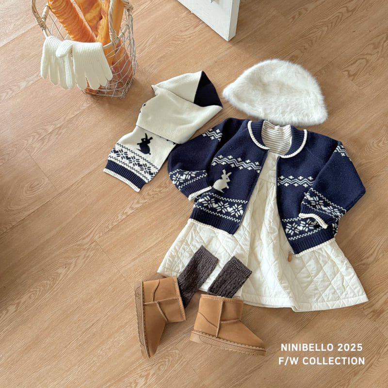 Ninibello - Korean Children Fashion - #stylishchildhood - Serene Quilting One-piece - 7