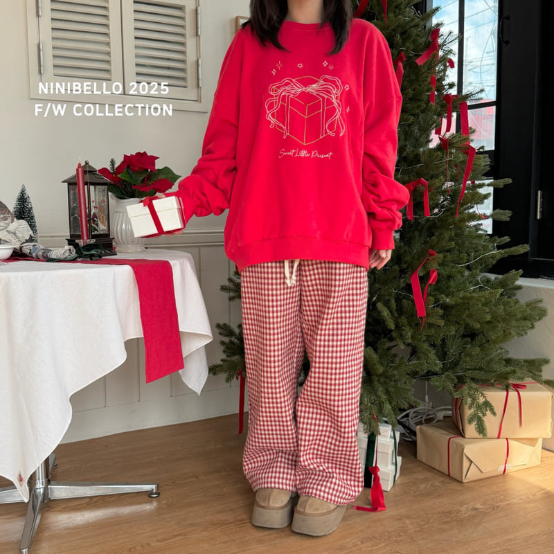Ninibello - Korean Children Fashion - #todddlerfashion - Adult Cozy Check Pants - 11