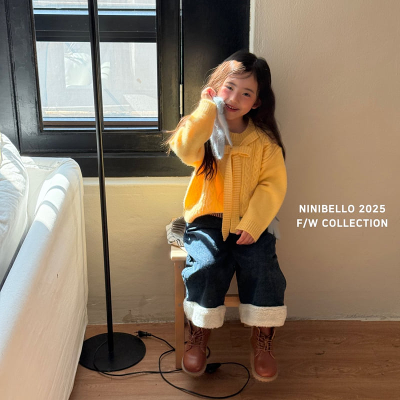 Ninibello - Korean Children Fashion - #todddlerfashion - Chacha Cape Knit Set - 9