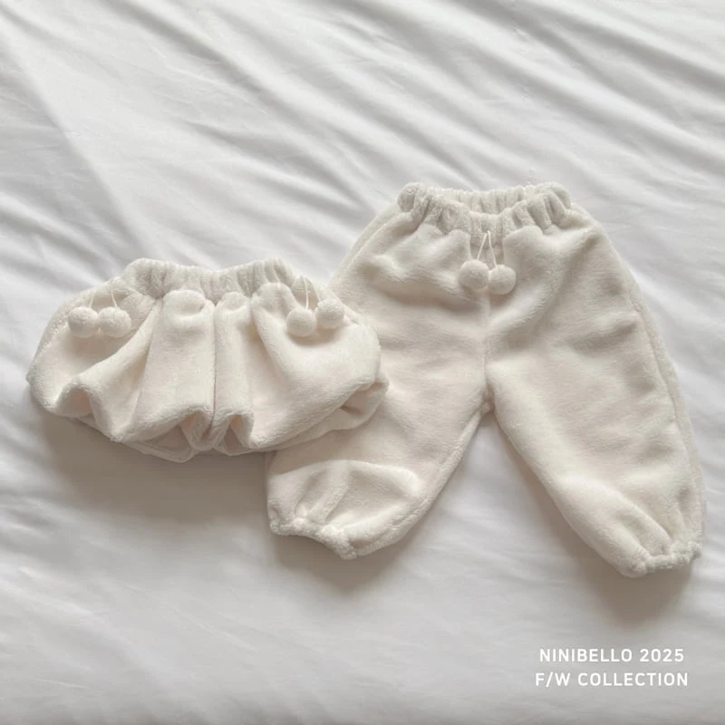 Ninibello - Korean Children Fashion - #todddlerfashion - Pongpong Fleece Pants - 8