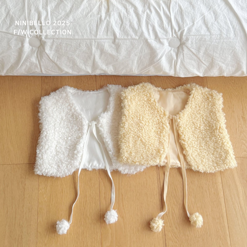 Ninibello - Korean Children Fashion - #todddlerfashion - Sugar Pongpong Vest - 6